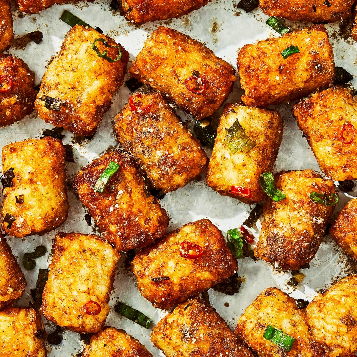 Papa Noodle Tofu Tots