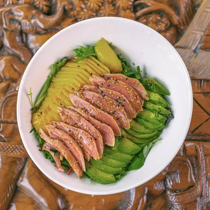Ahi Tuna and Mango Salad